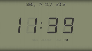 Digital Alarm Clock Screenshot