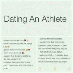 Aw this is cute, dating an athlete More