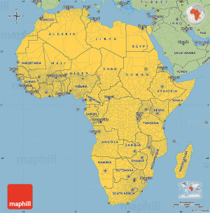 Maps Africa Several African