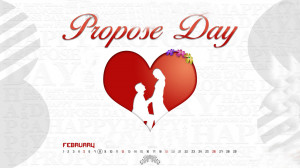 Happy Propose Day 2015 8th February Special HD Wallpaper