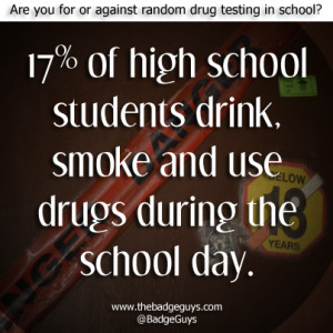Would you believe that a big percentage of high school students use ...