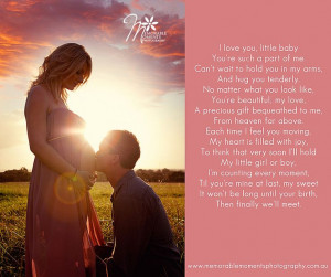 beautiful pregnancy quote - maternity poem for photography