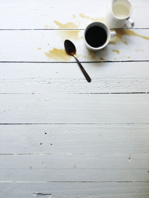 Don't cry over spilled coffee in the morning. #vsco #coffee #mornings ...