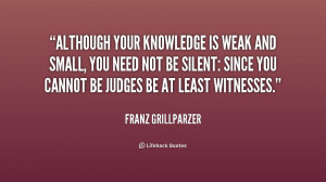 Franz Grillparzer Famous Quotes 5