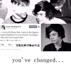 larry stylinson sad quotes - Google Search More