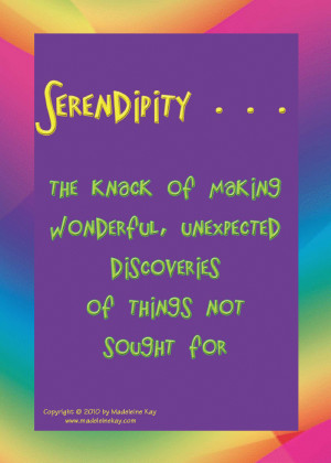 Journeys of Serendipity