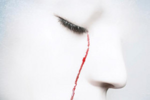 Pictures People Crying Blood