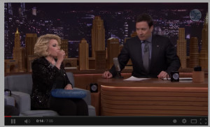 ... wake up!” Joan Rivers returns to the Tonight Show with Jimmy Fallon