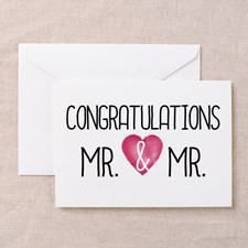 Gay Wedding Greeting Cards