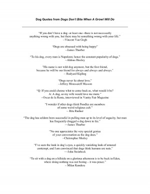 Dog Quotes from Dogs Don by TPenney