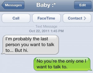 baby, cute guy, text message