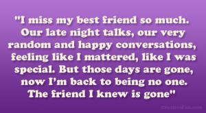 It’s like..you feel homesick for a place that doesn’t exist ...