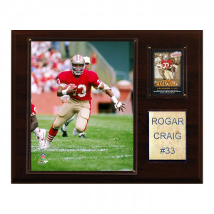 Collectables 1215RCRAIG Roger Craig San Francisco 49ers NFL Player ...