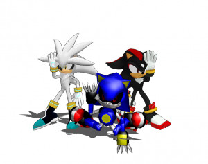 Silver Metal Sonic