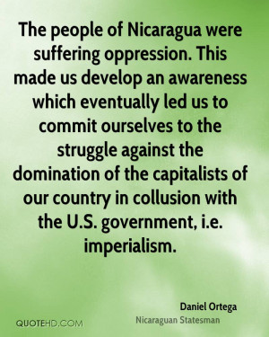 Daniel Ortega Quotes