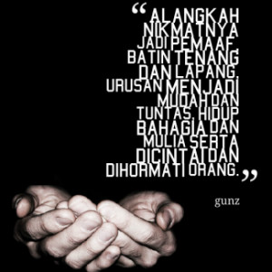 thumbnail of quotes Alangkah nikmatnya jadi pemaaf, batin tenang dan ...