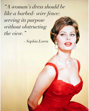 Fashionable Shenanigans: Sophia Loren's Fashion Sense