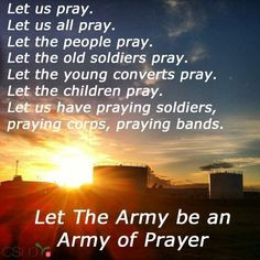let the salvation army be an army of prayer more salvation quotes army ...