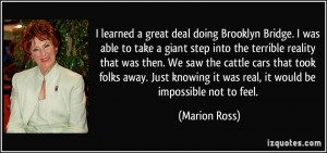 More Marion Ross Quotes