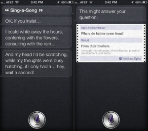 Funny questions for Siri