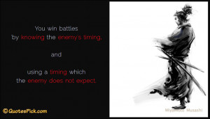 by – Miyamoto Musashi motivational inspirational love life quotes ...
