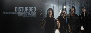 Disturbed Liberate Your Mind Quote Wallpaper