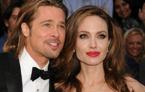 brad pitt angelina jolie engaged photoshoot