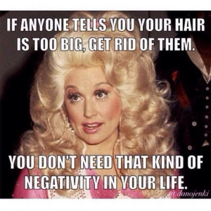 Dolly Parton Big Hair