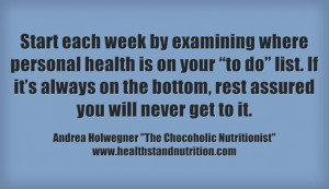 Quote: Start each week