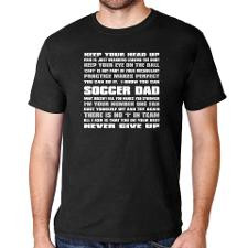 Soccer Dad Quotes Dark T-Shirt for