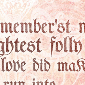 Shakespeare Love Quote Art