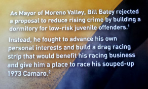 This quote from Jose Medina's flyer oozes hate for drag racing.