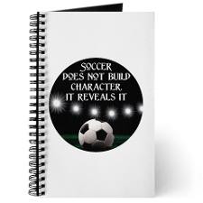 Character Quote - Soccer Journal for