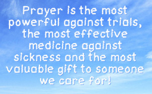 prayer for someone sick quotes