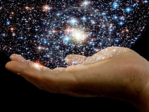 The Universe is in the Palm of Your Hand! Be joyful!