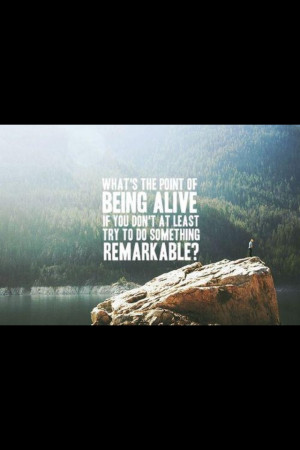 Be remarkable!