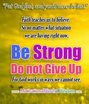 Things I need to hear.....