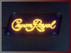 Electronic Led Crown Royal Sign