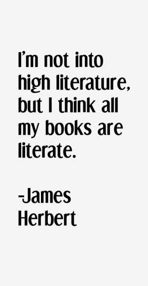James Herbert Quotes amp Sayings