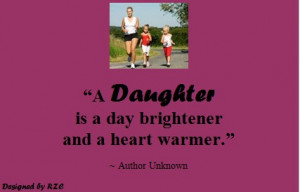 Best Daughter English Quotes: Quotes of Author Unknown (Anonymous),