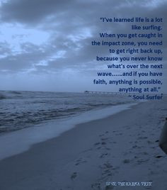 Soul Surfer quote † so refreshing to have a wholesome, Christian ...