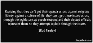 More Rod Parsley Quotes