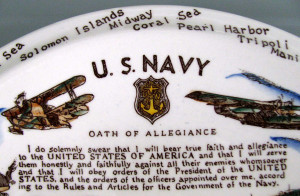 Details about U.S. NAVY Commemorative WWII Collector's Plate*Vernon ...