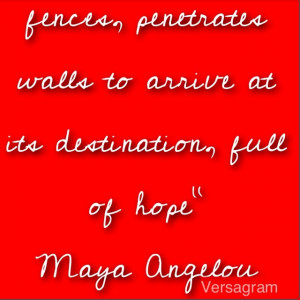 Love quote by Maya Angelou