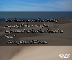 Quotes about Houses