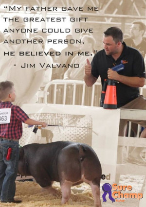 No better dad than a stock show dad. #stockshowlife