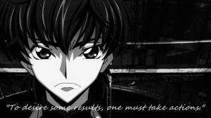 Code Geass Lelouch Quotes