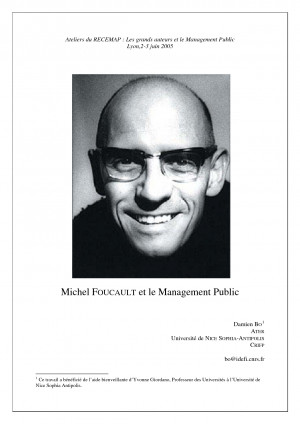Michel FOUCAULT et le Management Public