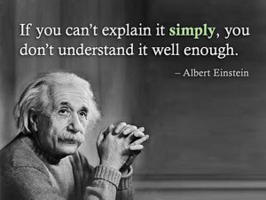 Albert Einstein quote. You can tell by multiple quotes on this website ...