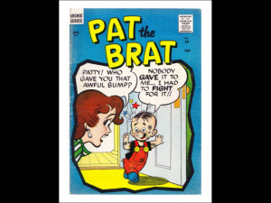 Archie Comics Retro: Pat the Brat Comic Book Cover No.16 (Aged)